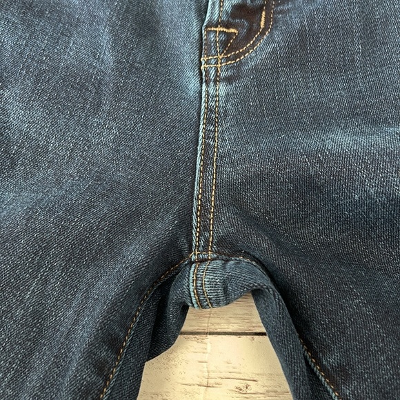 J Brand Dark Wash High Rise Raw Hem Skinny Jeans - Picture 3 of 10